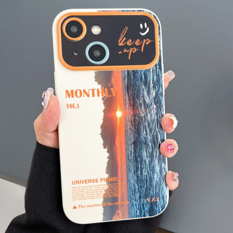 Scenery Pattern Large Window TPU Phone Case, For iPhone 15 Pro Max, For iPhone 15 Pro, For iPhone 15, For iPhone 14 Plus, For iPhone 14