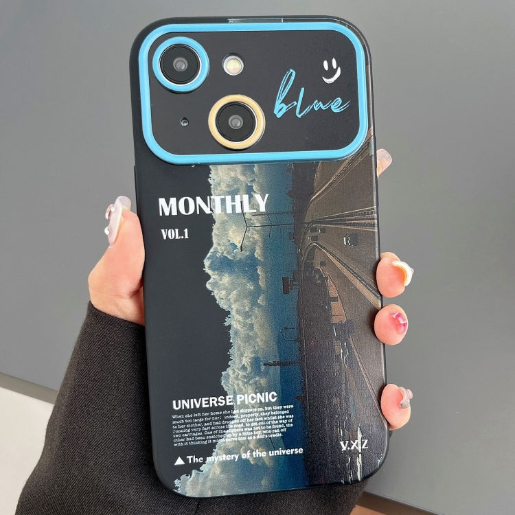Scenery Pattern Large Window TPU Phone Case, For iPhone 15 Pro Max, For iPhone 15 Pro, For iPhone 15, For iPhone 14 Plus, For iPhone 14