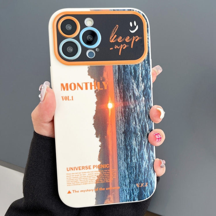 Scenery Pattern Large Window TPU Phone Case, For iPhone 14 Pro, For iPhone 14 Pro Max, For iPhone 13 Pro Max, For iPhone 13 Pro