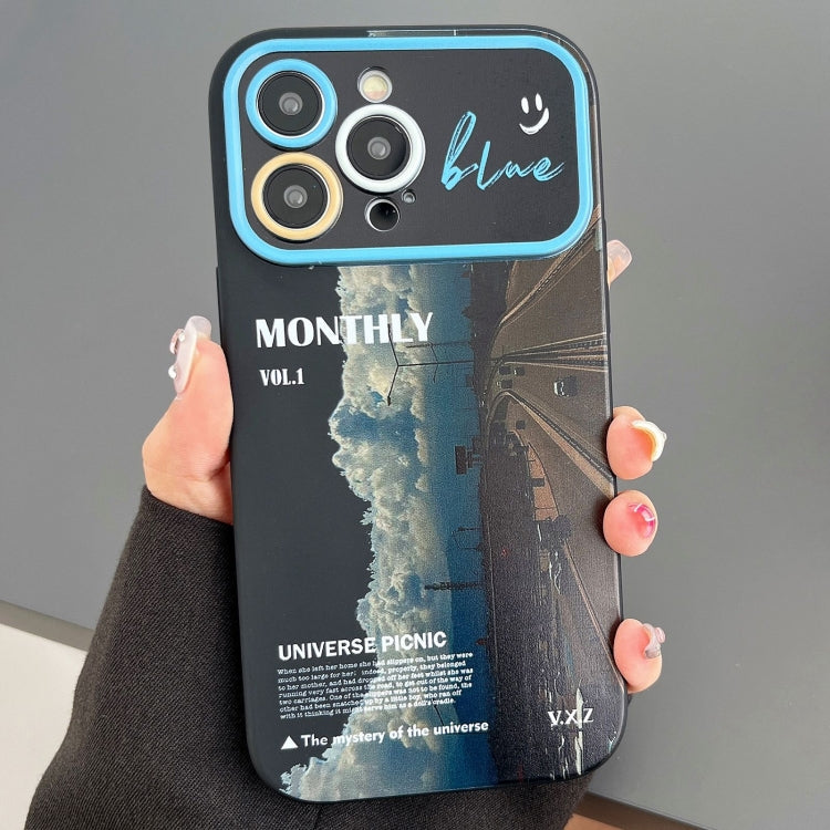 Scenery Pattern Large Window TPU Phone Case, For iPhone 14 Pro, For iPhone 14 Pro Max, For iPhone 13 Pro Max, For iPhone 13 Pro