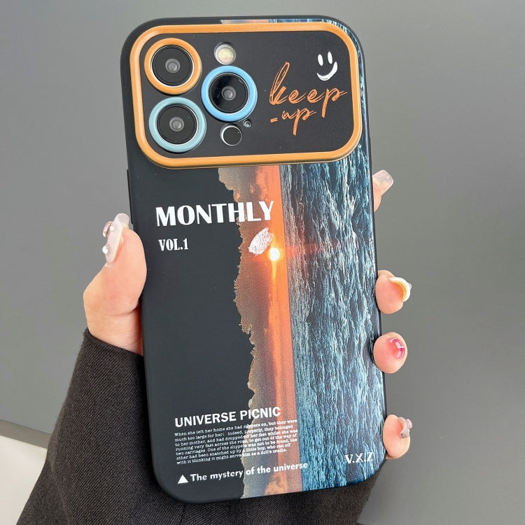 Scenery Pattern Large Window TPU Phone Case, For iPhone 14 Pro, For iPhone 14 Pro Max, For iPhone 13 Pro Max, For iPhone 13 Pro