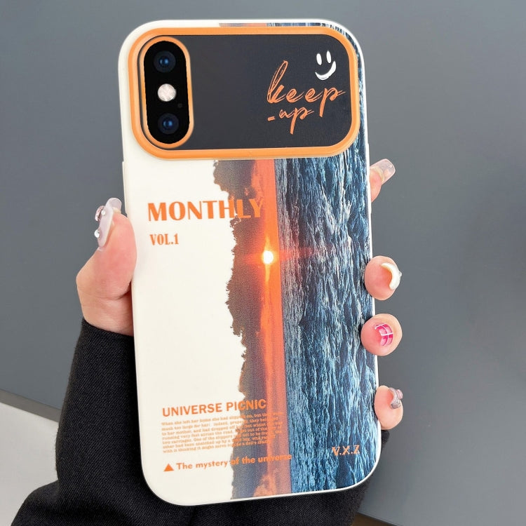 Scenery Pattern Large Window TPU Phone Case, For iPhone 11, For iPhone 11 Pro, For iPhone X / XS, For iPhone XR