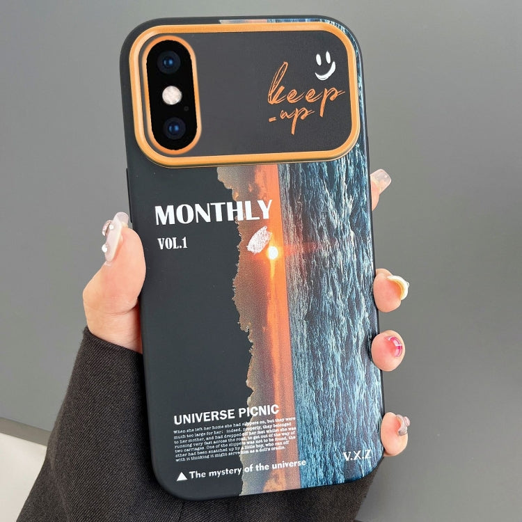Scenery Pattern Large Window TPU Phone Case, For iPhone 11, For iPhone 11 Pro, For iPhone X / XS, For iPhone XR