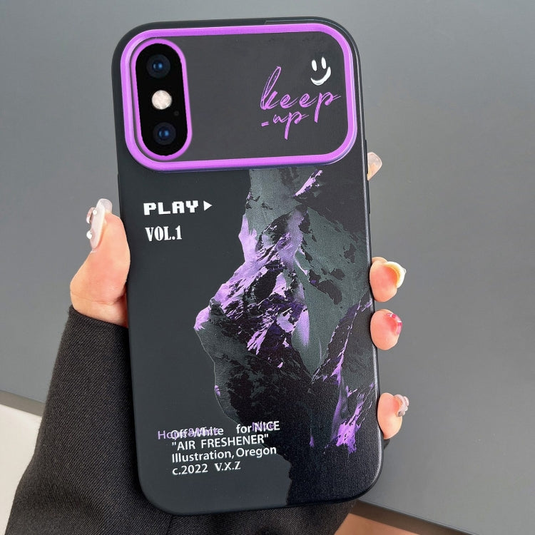 Scenery Pattern Large Window TPU Phone Case, For iPhone XS Max, For iPhone 13