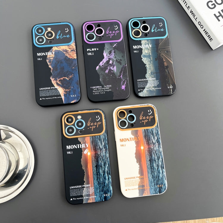 Scenery Pattern Large Window TPU Phone Case, For iPhone 14 Pro, For iPhone 14 Pro Max, For iPhone 13 Pro Max, For iPhone 13 Pro