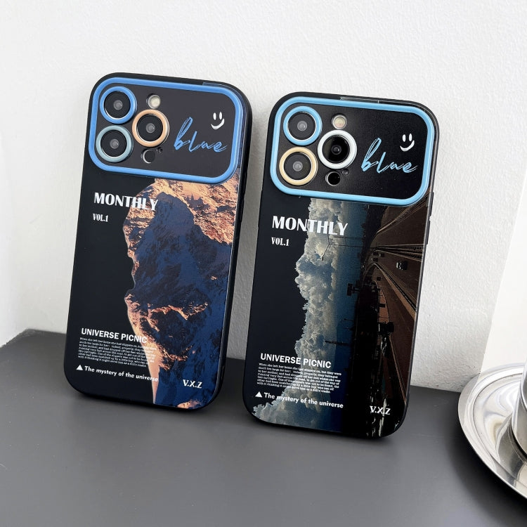 Scenery Pattern Large Window TPU Phone Case, For iPhone 14 Pro, For iPhone 14 Pro Max, For iPhone 13 Pro Max, For iPhone 13 Pro