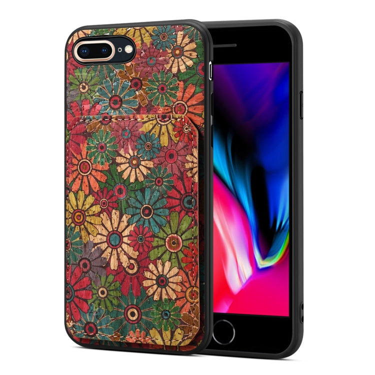 Dual Card Slot Holder Phone Case, For iPhone XS Max, For iPhone 8 Plus / 7 Plus