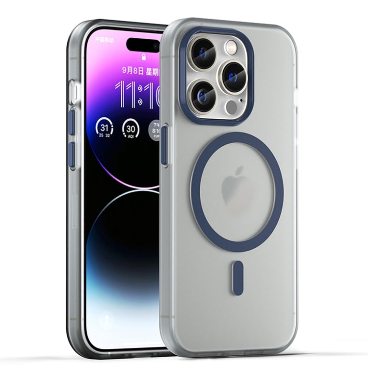 MagSafe Frosted Translucent TPU + PC Full Coverage Phone Case, For iPhone 16, For iPhone 15 Pro Max
