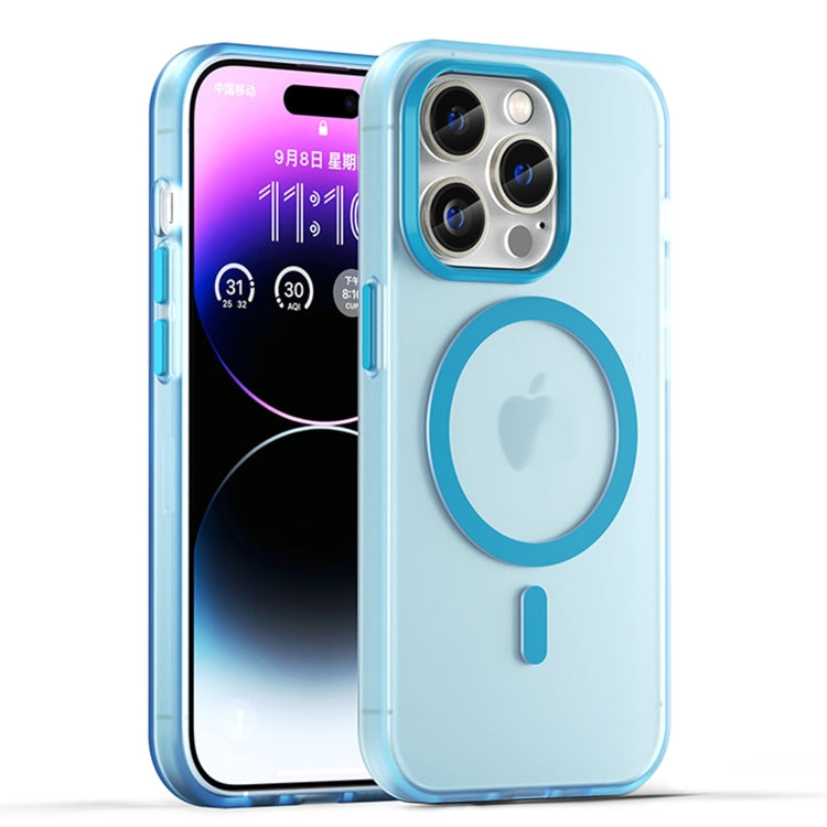 MagSafe Frosted Translucent TPU + PC Full Coverage Phone Case, For iPhone 16, For iPhone 15 Pro Max