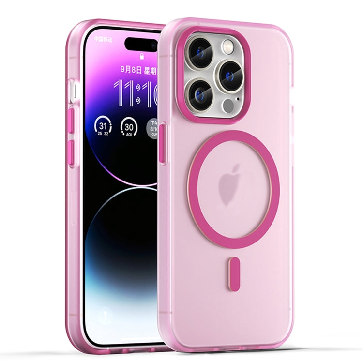 MagSafe Frosted Translucent TPU + PC Full Coverage Phone Case, For iPhone 16, For iPhone 15 Pro Max