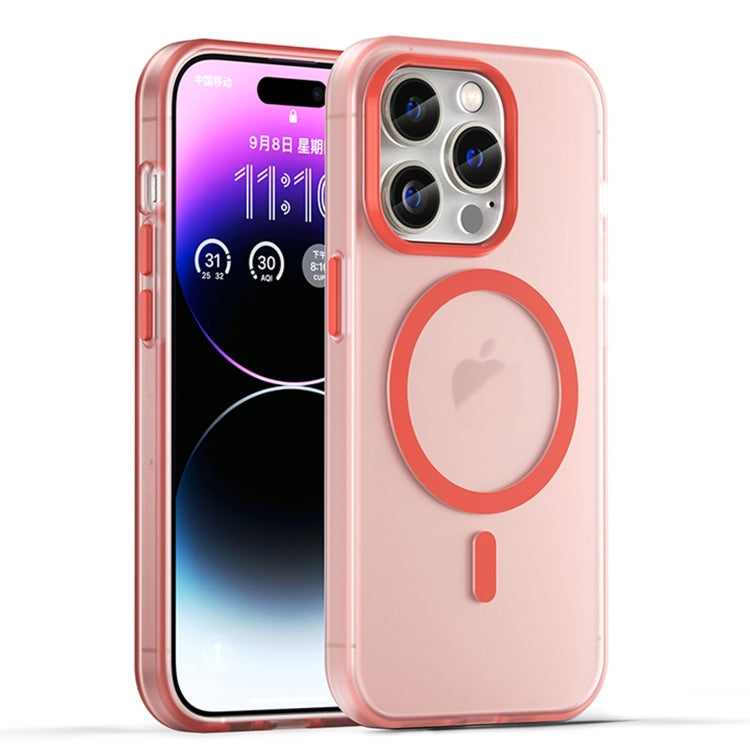 MagSafe Frosted Translucent TPU + PC Full Coverage Phone Case, For iPhone 16, For iPhone 15 Pro Max