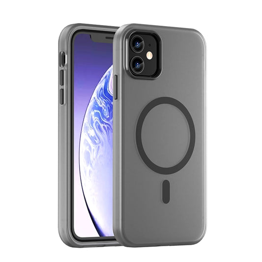 MagSafe Frosted Translucent TPU + PC Full Coverage Phone Case, For iPhone 12, For iPhone 12 Pro Max