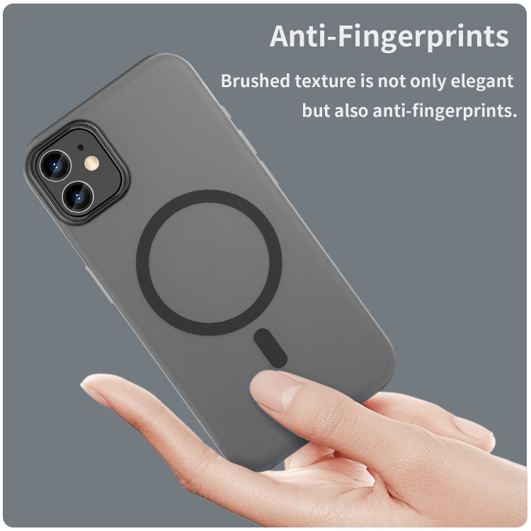 MagSafe Frosted Translucent TPU + PC Full Coverage Phone Case, For iPhone 12, For iPhone 12 Pro Max