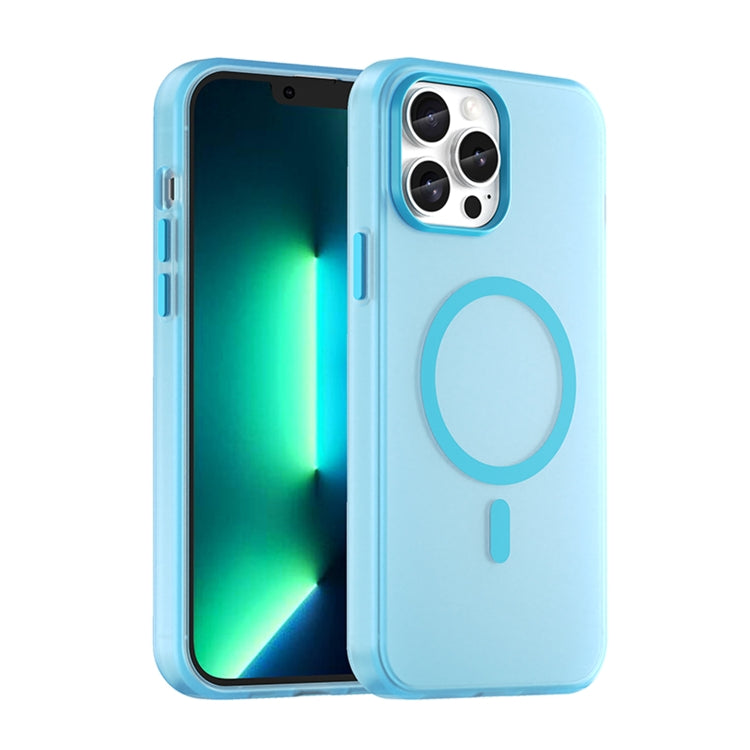 MagSafe Frosted Translucent TPU + PC Full Coverage Phone Case, For iPhone 12 Pro Max, For iPhone 12 Pro