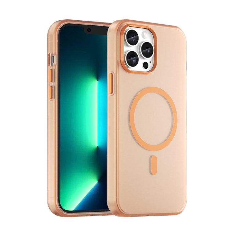 MagSafe Frosted Translucent TPU + PC Full Coverage Phone Case, For iPhone 12 Pro Max, For iPhone 12 Pro