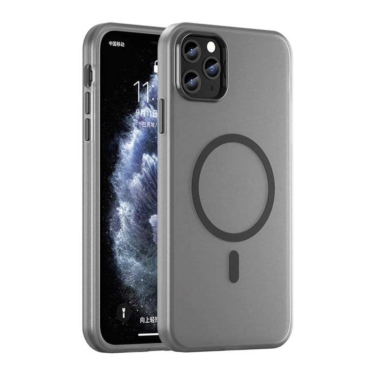 MagSafe Frosted Translucent TPU + PC Full Coverage Phone Case, For iPhone 11 Pro Max, For iPhone 11