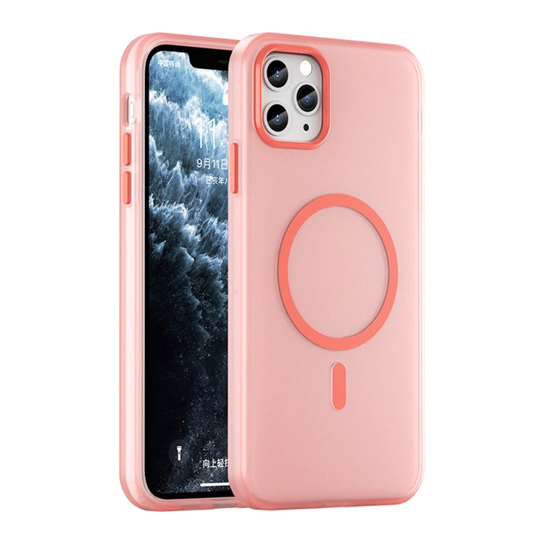 MagSafe Frosted Translucent TPU + PC Full Coverage Phone Case, For iPhone 11 Pro Max, For iPhone 11