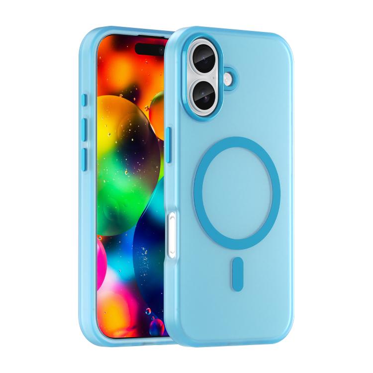 MagSafe Frosted Translucent TPU + PC Full Coverage Phone Case