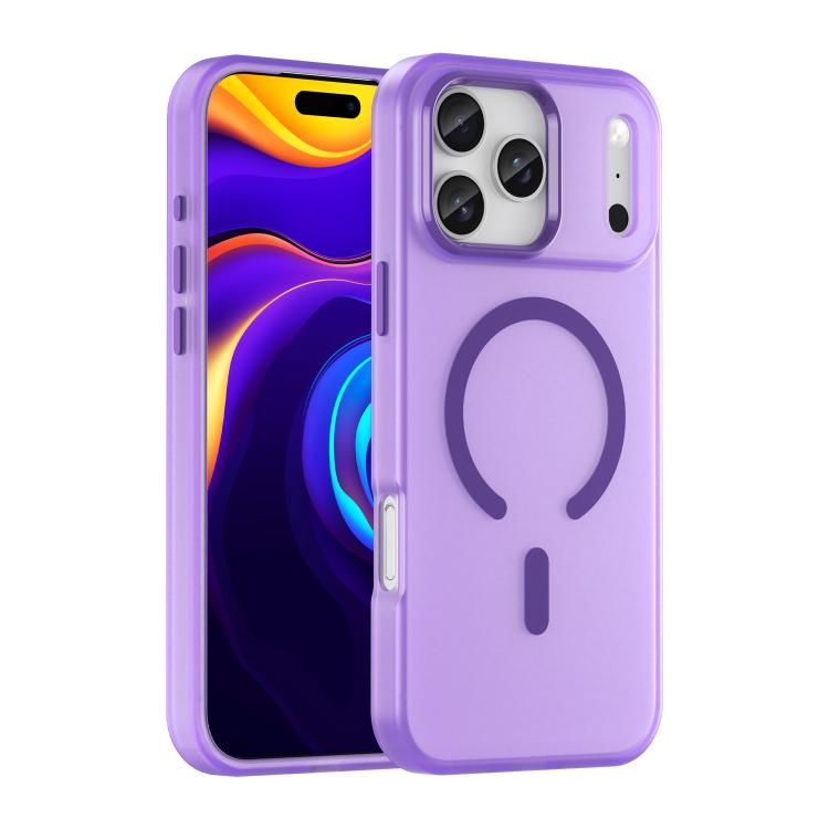 MagSafe Frosted Translucent TPU + PC Full Coverage Phone Case