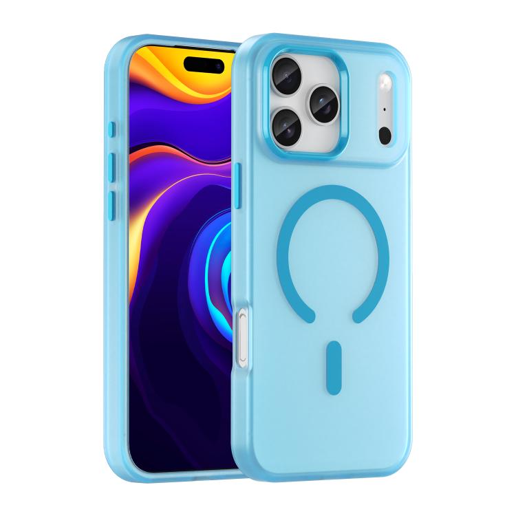 MagSafe Frosted Translucent TPU + PC Full Coverage Phone Case