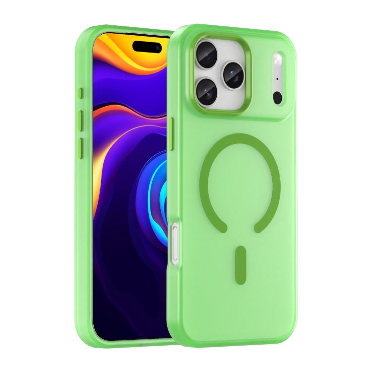MagSafe Frosted Translucent TPU + PC Full Coverage Phone Case