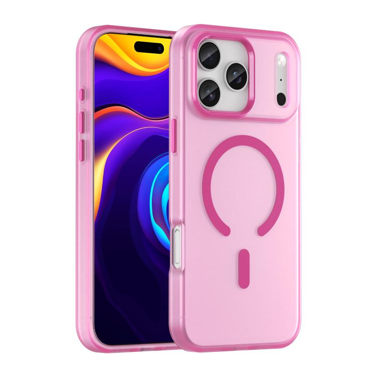 MagSafe Frosted Translucent TPU + PC Full Coverage Phone Case