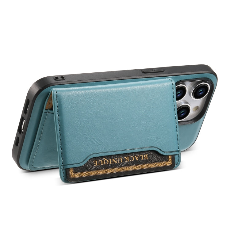 Denior Cowhide Texture Leather MagSafe Detachable Wallet Phone Case, For iPhone 15 Plus, For iPhone 15, For iPhone 14 Plus, For iPhone 14, For iPhone 14 Pro, For iPhone 14 Pro Max