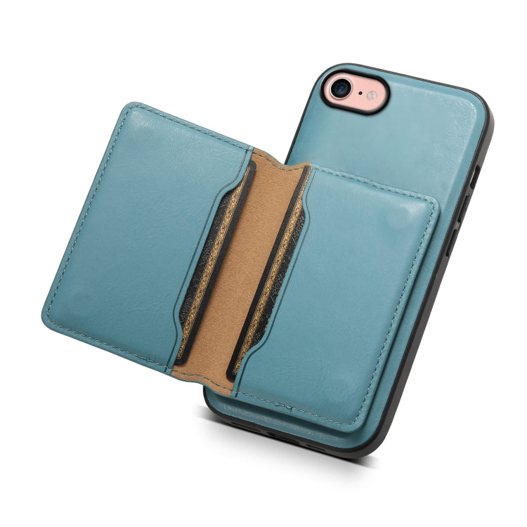 Denior Cowhide Texture Leather MagSafe Detachable Wallet Phone Case, For iPhone SE 2022/2020/8/7, For iPhone 13 Pro Max, For iPhone 13 Pro, For iPhone 13, For iPhone 12, For iPhone 12 Pro Max