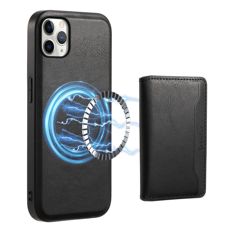 Denior Cowhide Texture Leather MagSafe Detachable Wallet Phone Case, For iPhone 12 Pro, For iPhone 11 Pro Max, For iPhone 11, For iPhone 11 Pro, For iPhone X / XS, For iPhone XR