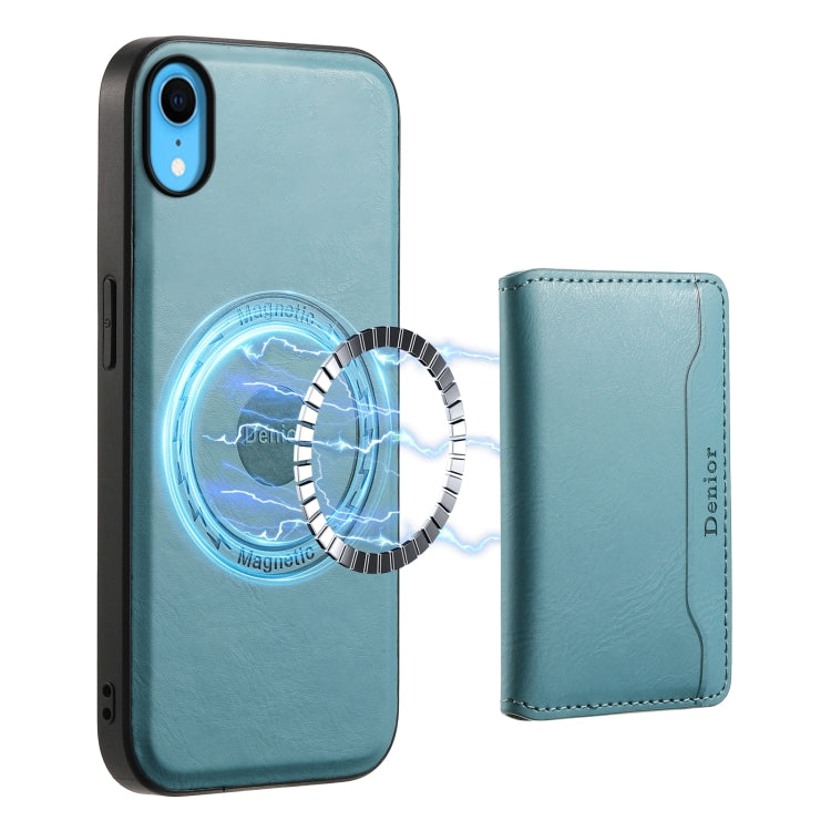 Denior Cowhide Texture Leather MagSafe Detachable Wallet Phone Case, For iPhone 12 Pro, For iPhone 11 Pro Max, For iPhone 11, For iPhone 11 Pro, For iPhone X / XS, For iPhone XR