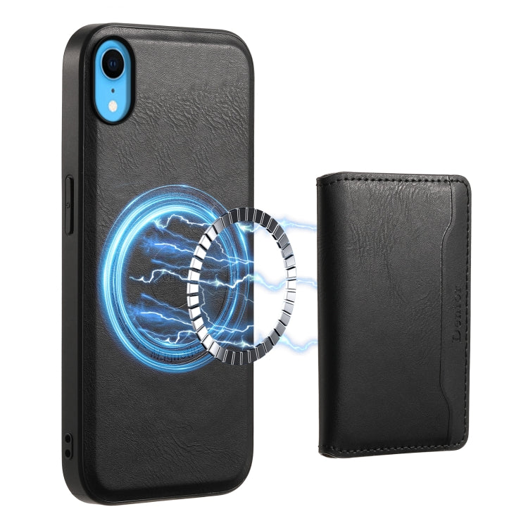Denior Cowhide Texture Leather MagSafe Detachable Wallet Phone Case, For iPhone 12 Pro, For iPhone 11 Pro Max, For iPhone 11, For iPhone 11 Pro, For iPhone X / XS, For iPhone XR