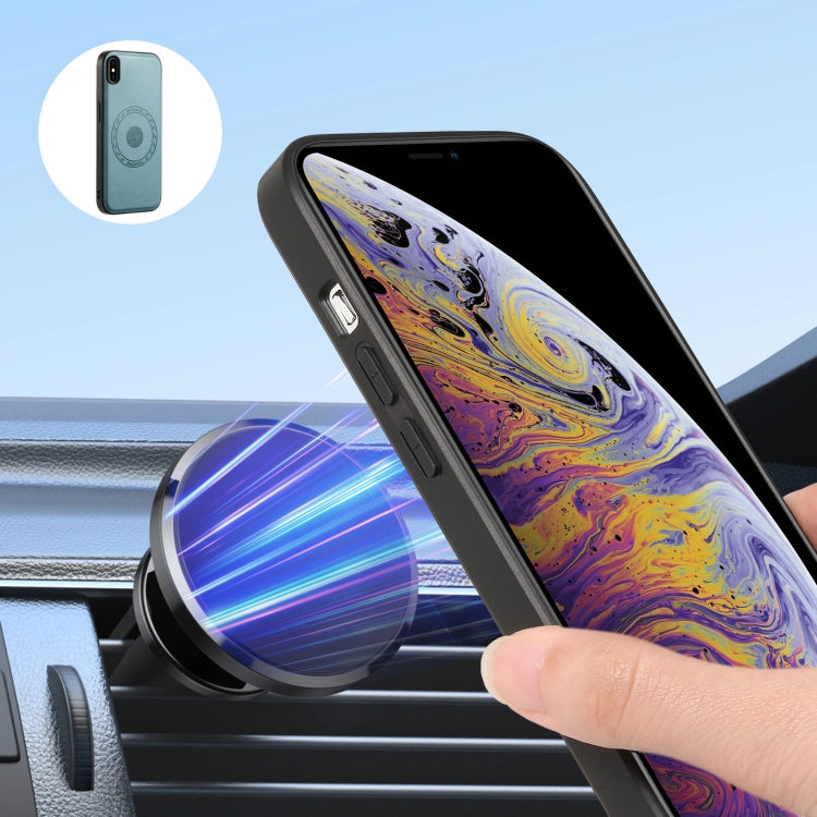 Denior Cowhide Texture Leather MagSafe Detachable Wallet Phone Case, For iPhone XS Max, For iPhone 8 Plus/7 Plus