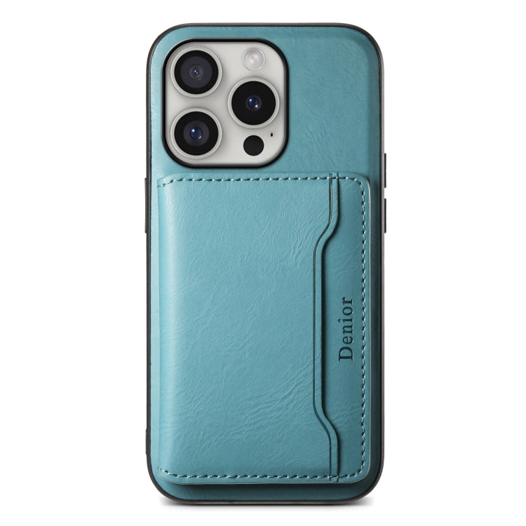 Denior Cowhide Texture Leather MagSafe Detachable Wallet Phone Case, For iPhone 16 Pro Max, For iPhone 16 Pro, For iPhone 16 Plus, For iPhone 16, For iPhone 15 Pro Max, For iPhone 15 Pro