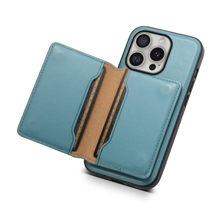 Denior Cowhide Texture Leather MagSafe Detachable Wallet Phone Case, For iPhone 16 Pro Max, For iPhone 16 Pro, For iPhone 16 Plus, For iPhone 16, For iPhone 15 Pro Max, For iPhone 15 Pro