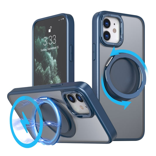 360-degree Rotating MagSafe Magnetic Holder Phone Case, For iPhone 11, For iPhone 11 Pro