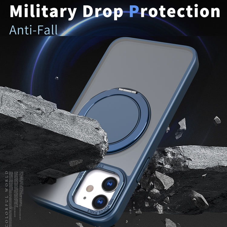 360-degree Rotating MagSafe Magnetic Holder Phone Case, For iPhone 11, For iPhone 11 Pro