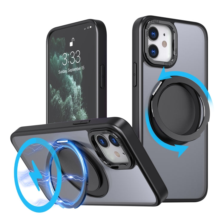 360-degree Rotating MagSafe Magnetic Holder Phone Case, For iPhone 11, For iPhone 11 Pro