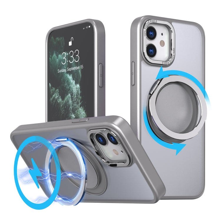 360-degree Rotating MagSafe Magnetic Holder Phone Case, For iPhone 11, For iPhone 11 Pro