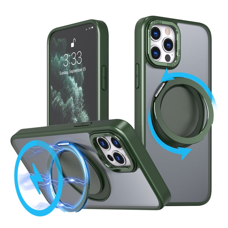 360-degree Rotating MagSafe Magnetic Holder Phone Case, For iPhone 11, For iPhone 11 Pro