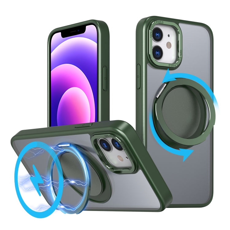 360-degree Rotating MagSafe Magnetic Holder Phone Case, For iPhone 12, For iPhone 12 Pro Max, For iPhone 12 Pro, For iPhone 11 Pro Max