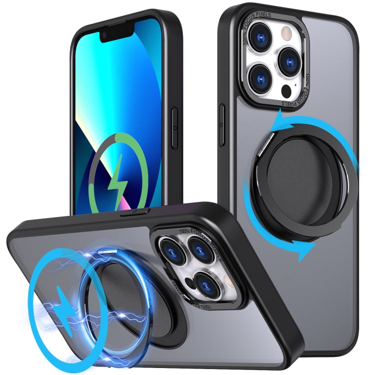 360-degree Rotating MagSafe Magnetic Holder Phone Case, For iPhone 14 Pro, For iPhone 14 Pro Max, For iPhone 13 Pro Max, For iPhone 13 Pro, For iPhone 13