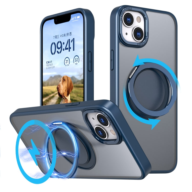 360-degree Rotating MagSafe Magnetic Holder Phone Case, For iPhone 15 Pro Max, For iPhone 15 Pro, For iPhone 15 Plus, For iPhone 15, For iPhone 14 Plus, For iPhone 14