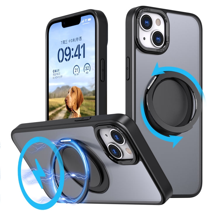 360-degree Rotating MagSafe Magnetic Holder Phone Case, For iPhone 15 Pro Max, For iPhone 15 Pro, For iPhone 15 Plus, For iPhone 15, For iPhone 14 Plus, For iPhone 14