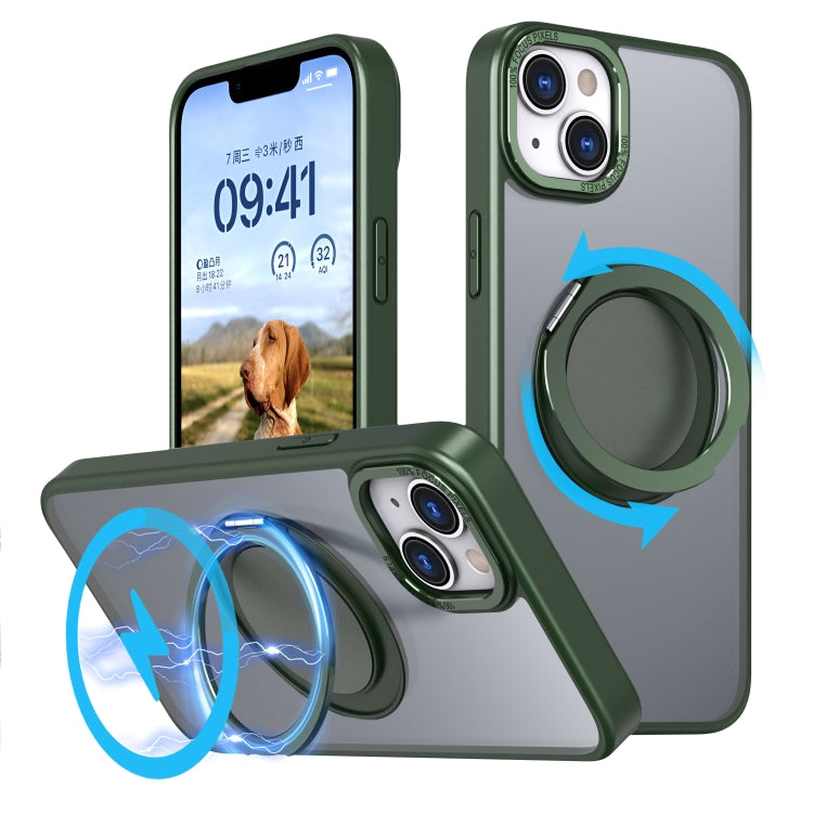 360-degree Rotating MagSafe Magnetic Holder Phone Case, For iPhone 15 Pro Max, For iPhone 15 Pro, For iPhone 15 Plus, For iPhone 15, For iPhone 14 Plus, For iPhone 14