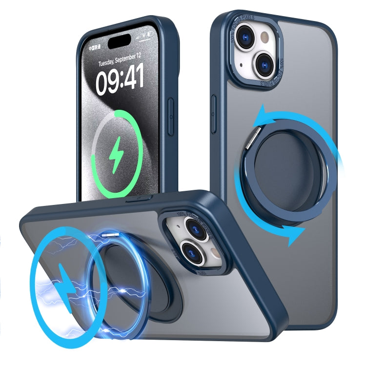 360-degree Rotating MagSafe Magnetic Holder Phone Case, For iPhone 15 Pro Max, For iPhone 15 Pro, For iPhone 15 Plus, For iPhone 15, For iPhone 14 Plus, For iPhone 14
