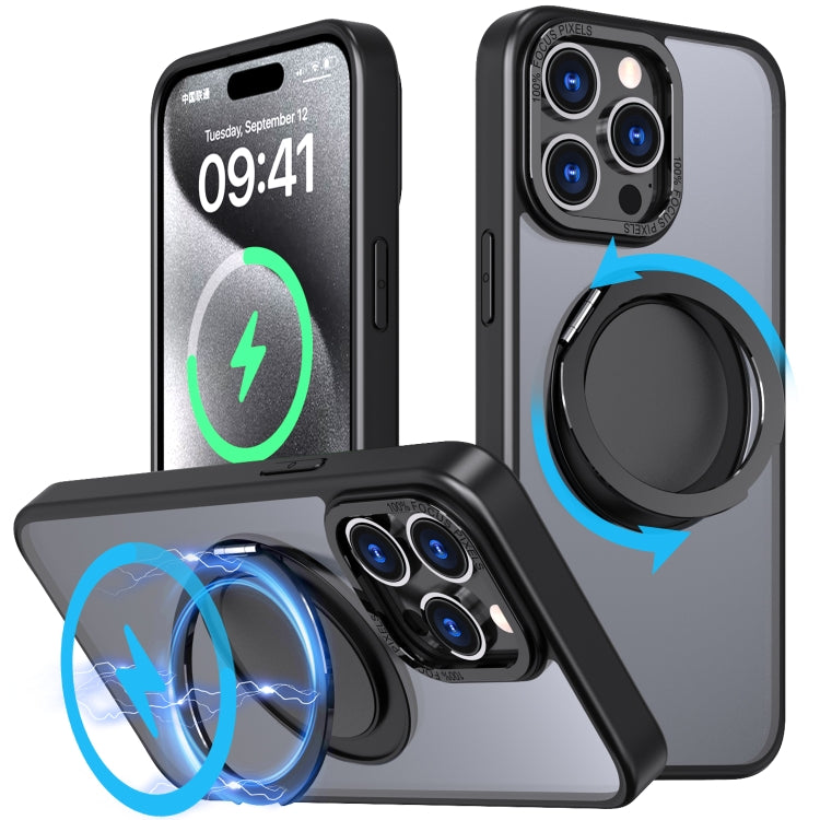 360-degree Rotating MagSafe Magnetic Holder Phone Case, For iPhone 15 Pro Max, For iPhone 15 Pro, For iPhone 15 Plus, For iPhone 15, For iPhone 14 Plus, For iPhone 14