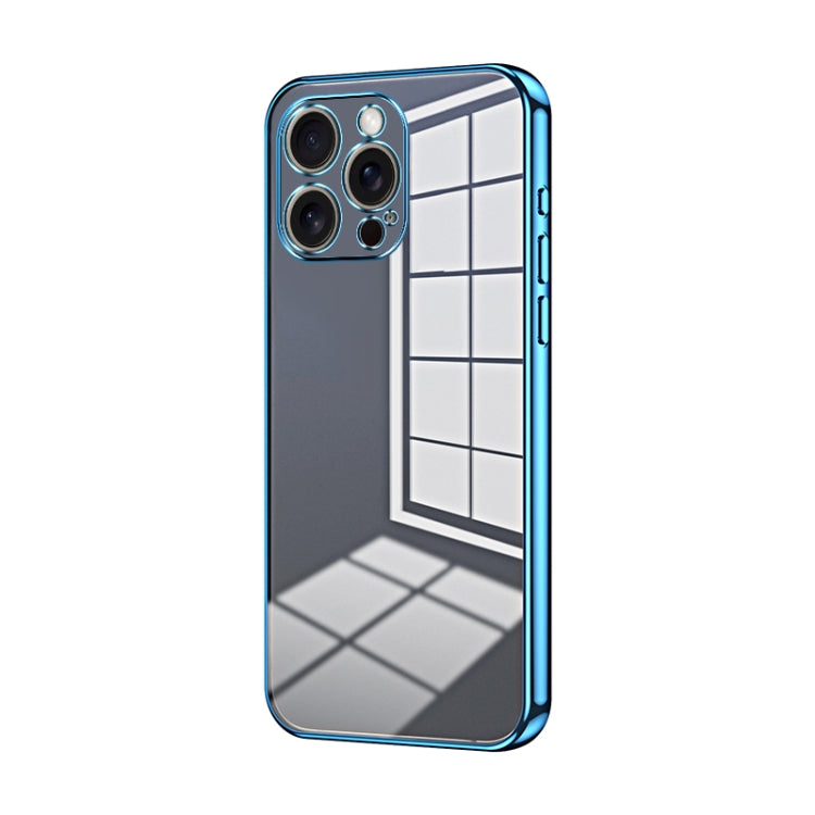 Transparent Plating Fine Hole Phone Case, For iPhone Air, For iPhone 16e, For iPhone 16 Pro Max