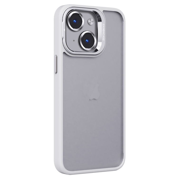 Invisible Lens Holder PC + TPU Frosted Phone Case, For iPhone 13