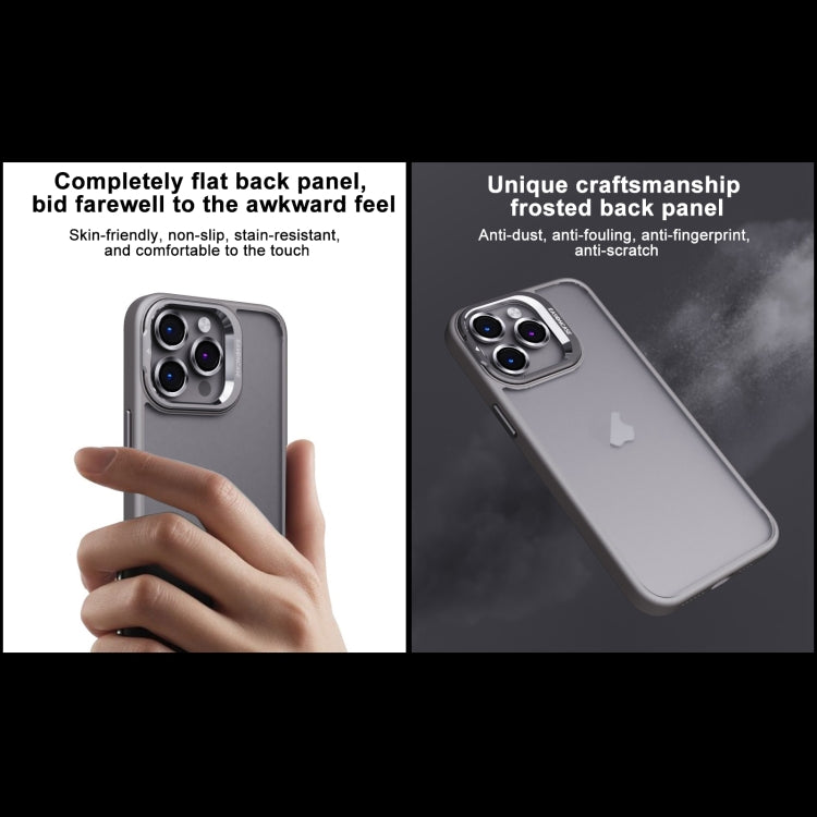 Invisible Lens Holder PC + TPU Frosted Phone Case, For iPhone 14 Plus, For iPhone 14, For iPhone 14 Pro