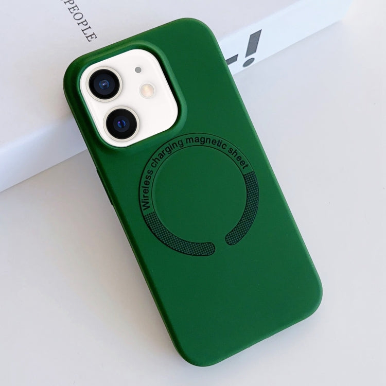 MagSafe Magnetic Liquid Silicone Phone Case, For iPhone 13, For iPhone 12